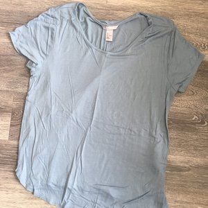 soft blue t-shirt